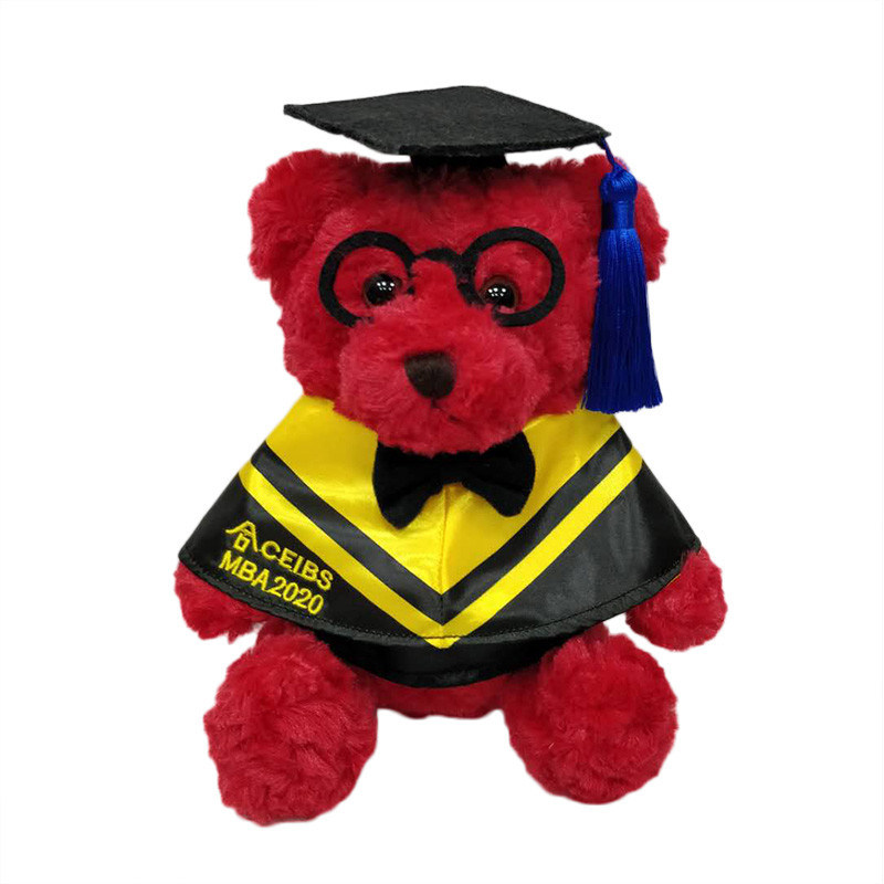 Niños Doctorial rojos conformes suaves de Teddy Bear Plush Toys For del sombrero