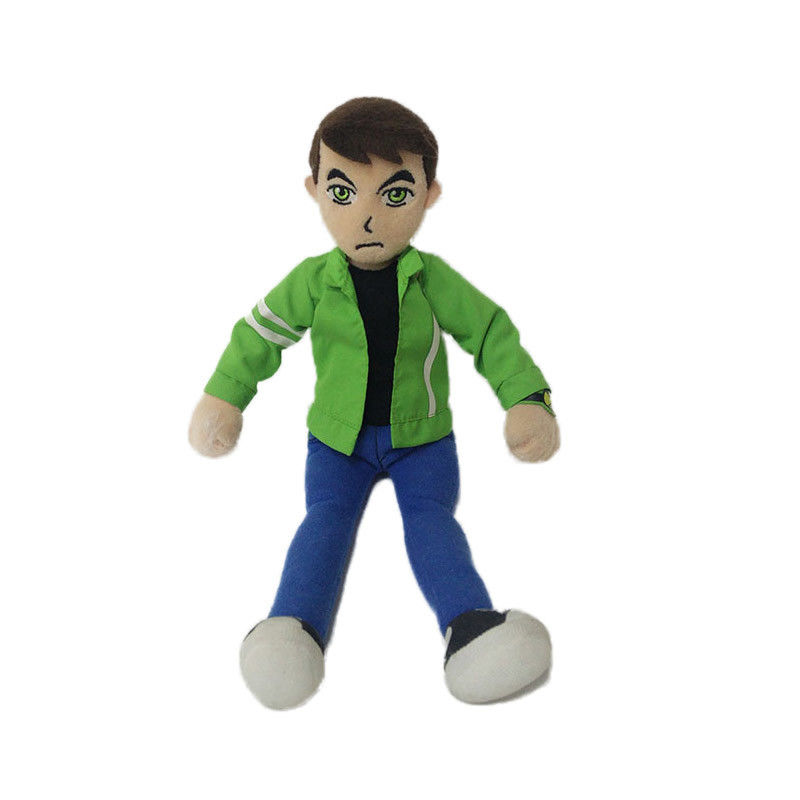 la felpa verde de la muñeca de los deportes de los 35cm rellenó los juguetes Toy Gift suave lindo colorido