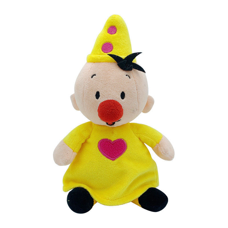 comodidad de S de Plush Doll Children amarillo del payaso de los 25cm la ' juega apoyos del cuento