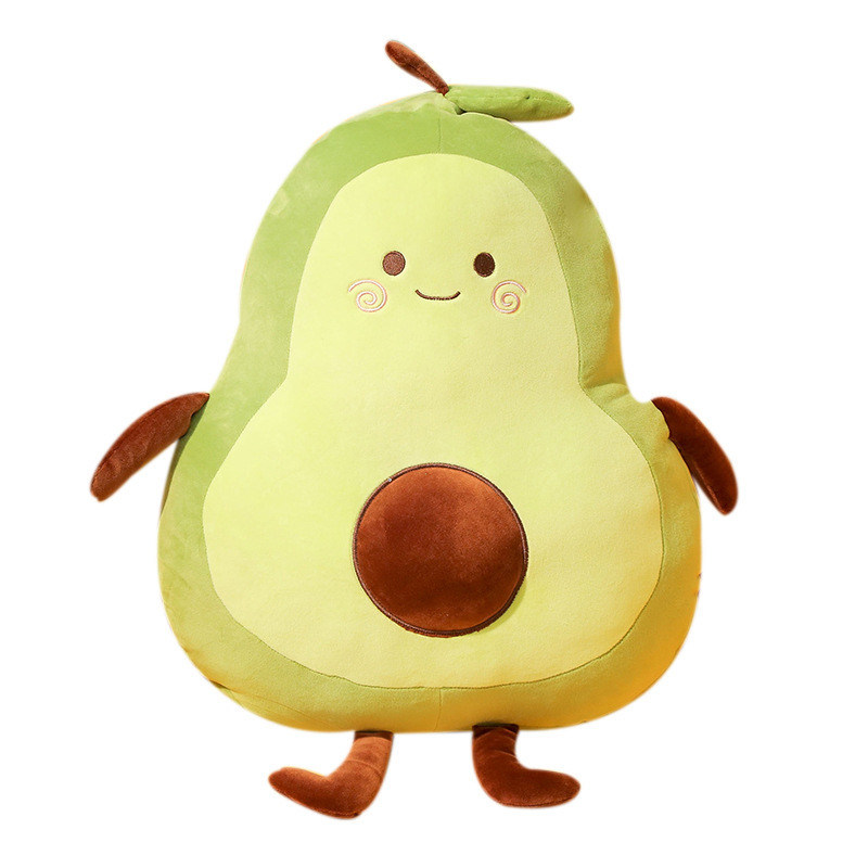 El algodón casero del polipropileno de la decoración llenó el juguete relleno aguacate de los 45cm