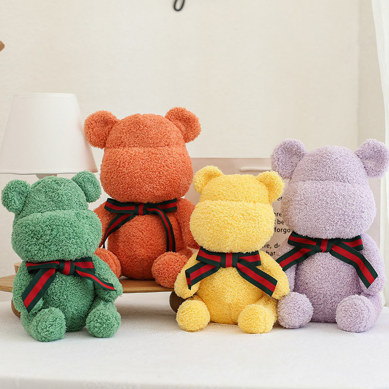Oso multicolor Toy Filling With Polypropylene Cotton del abrazo de los 20cm