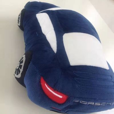 la felpa del coche de Porsche de la policía de los 30cm juega a niños que los niños suaves de la almohada presentan