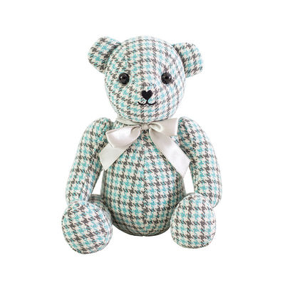 peluche de la comodidad del bebé de la muñeca de Cubs Teddy Bear Plush Toys Cloth de la rejilla de 300g los 23cm
