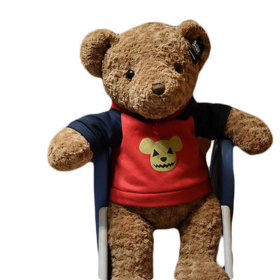 la muñeca de Brown Rose Velvet Teddy Bear Plush del negro 200g del 18cm vistió el juguete mimoso lindo