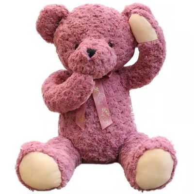 Muñeca de trapo linda tímida de Rose Red Girl Sleep Cuddle Teddy Bear Plush Toys Small los 85cm