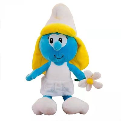 la felpa del animado del peluche de Smurf de la historieta de los 40cm juega al padre azul Blue Sister