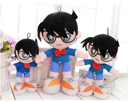 regalo del cumpleaños del detective de los 40cm de Conan Plush Doll Cartoon Plush de los niños azules de los juguetes