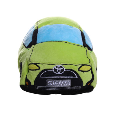 la felpa rellena emulación verde del coche de la historieta de los niños de los 30cm juega de moda