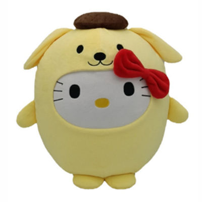 decoración modificada para requisitos particulares amortiguador del hogar de la felpa de la almohada de los 25cm Kitty Plush Doll Toy Plush