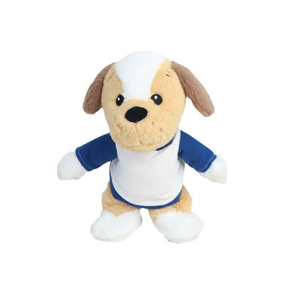 La felpa eléctrica ultra suave lavable del perro del ODM juega regalo del perro de la felpa de los 30cm el mejor para el niño